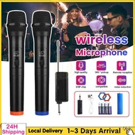 🎶UHF Wireless Microphone Professional Wireless Karaoke Microphone Dynamic Mikrofon Tanpa Wayar Wirel