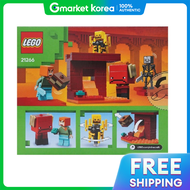 LEGO | Lego 21266 Nether Lava Battle Interior Decoration Memories Childrens Day School Educational