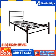 Mamamiya Simple Bed Metal Bed Frame Iron Bed Frame European Minimalist Style Wrought Iron Bed Frame Single Bed Frame