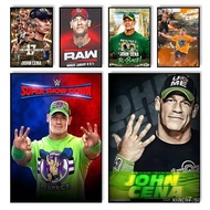 professional wrestler John Cena Poster Prints, Modern Wall Art, Living Room, Bedroom, Dining Room, B
