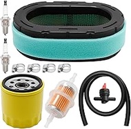 32-083-09-S Air Filter with 52 050 02-S Oil Filter Spark Plug Tune Up Kit, Replacement for Kohler 32