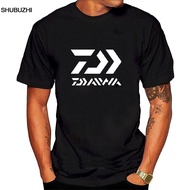 LYZH Men t shirt Daiwa Fishing Logo Printed Graphic Tops Black Size S-4XL t-shirt  fashion t-shirt men cotton brand teeshirt