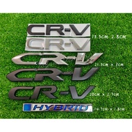 Tulisan Badge Emblem Logo Honda HR-V CR-V CRV HYBRID
