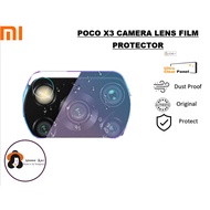 Poco X3 Nfc / Poco X3 Pro / Poco X3 Gt Camera Lens Tempered Glass Protector W/ Punch Hole