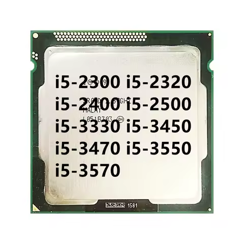 i5-2300 i5-2320 i5-2400 i5-2500 i5-3330 i5-3450 i5-3470 i5-3550 i5-3570 Quad Core CPU Processor LGA