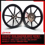 SPORT RIM SP811 RACING BOY 100% ORIGINAL WAVE100 EX5 DREAM LC135 Y125Z KRISS WAVE125 Y110 BELANG RGS