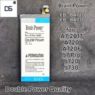 Baterai HP Sam J7 2017 J730 J7 Pro J730F J730GM J730G A7 2017 A720 EB-BJ730ABE Batre Double Power