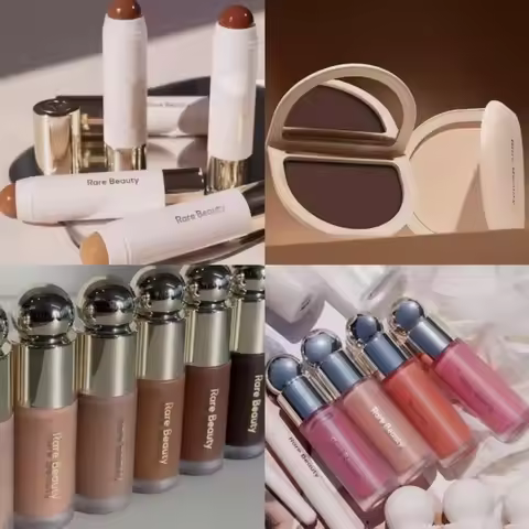 RARE Beauty Facial Contour Repair Stick Powder Blusher Highlight Liquid Concealer Lip Gloss Lipstick