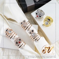 SV Jewellery Brooch Buckle Ring Scarf Cincin Tudung Ring Shawl Buckle Muslimah Hijab Pin Kerongsang 