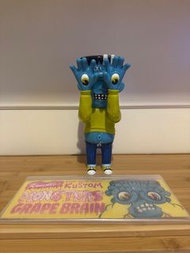 HEADLOCKSTUDIO x GRAPE BRAIN Franky Nigiri 公仔 科學怪人 art toy art figure sofubi  HEADLOCK STUDIO