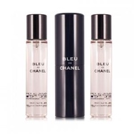 Chanel - Chanel - 香奈兒 蔚藍男士 男士淡香水 20ml*3 替換裝