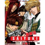 SAIYUKI (TV 1 - 50 END) + SAIYUKI RELOAD (TV 1 - 26 END) + SAIYUKI GUNLOCK (TV 1 - 26 END) DVD