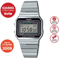 Đồng hồ Casio Nam A700W-1A bảo hành chính hãng 1 năm - Pin trọn đời