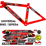 STICKER LIS STICKER STRIPING STICKER BIKE SPEED VARIATION UNIVERSAL BIKE MOTIF STICKER BIKE ADVENTUR