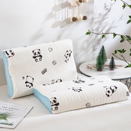 DANSUNREVE 1pc Pillow Case 30x50/40x60cm Pillow Cover Breathable Latex Pillow Protector Rabbit Panda Printed Pillowcase