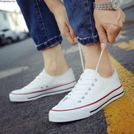 【DING DANG】READY STOCK Korean Style Fashion shoes Men Women Canvas Low top casual student shoes Outd