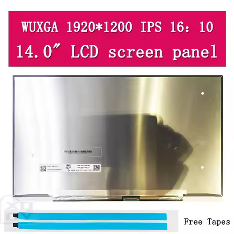 N140JCA-ELP REV C1 14.0 inch LCD LED Screen Display IPS Panel FHD 1920x1200 60Hz EDP 30pins Non-touc