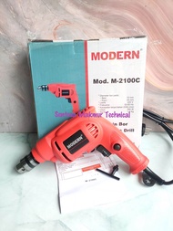 MODERN M-2100C 10 MM Bor Tangan Listrik Electric Drill Reversible 10mm
