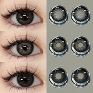 {COD}-Eyeshare Monica/Pattaya/Beautyeye Black Contact Lenses 14.5mm Doll Eyes Yearly Contact Lens