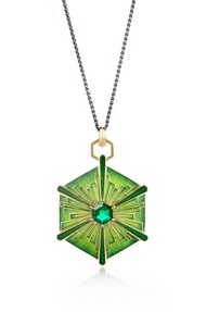 Hannah Martin Emerald Delirium Trance Amulet