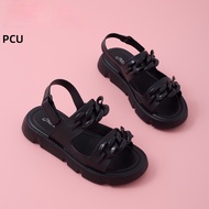 Sandal Selop Anak Cewek Rantai  Bahan Karet Empuk Wedges Kekinian Viral Premium Import Terbaru 2024