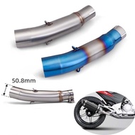 CB300R 2018-2024 Slip-on Link Pipe Connect to 51MM/2" I.D Mufflers