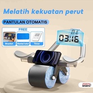 Zhen SPORT Ab Roller Home Fitness Equipment Plank Pink Trainer 2in1 Abdominal Core Roller Automatic 