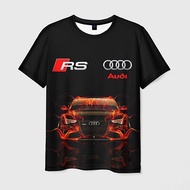 3D Short Sleeve T-Shirt Audi Sport T-Shirt