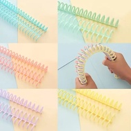 30 Hole Loose-Leaf Plastic Binding Ring DIY Notebook Binding Spiral Rings For A4 A5 A6 A7 B5 W18