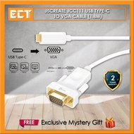 j5create JCC111 USB Type-C to VGA Cable (1.8M)