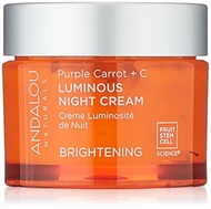 ▶$1 Shop Coupon◀  Andalou Natural Purple Carrot + C Luminous Night Cream, Purple Carrot Plus C Lumin