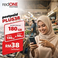 redONE Mobile 5G PostpaidPlus38 (NEW No. - NO CONTRACT) - 180GB* Lightning Fast Data + UNLIMITED Cal