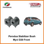 1Set 2pcs Original Perodua Myvi D20n Front Stabilizer Stab bush Anti Roll Bar Bush Set (48815-BZ250)