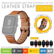 Leather Strap Xiaomi Huami Amazfit Gts / Bip Lite 20mm