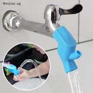 Weijiao Bathroom Sink Nozzle Faucet Extender Rubber Elastic Water Tap Extension Kitchen Faucet Accessories For Children Kid Hand Washing SG