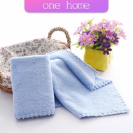 One Home ผ้าขนหนูไมโครไฟเบอร์  ผ้าเช็ดหน้าแบบซึมซับนุ่ม ผ้าขนหนูเช็ดหน้า Bath Towel