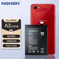 NOHON BLP661 Phone Battery For Oppo A3 4G (2018) A3M CPH1821 Replacement Phone Batteries Bateri