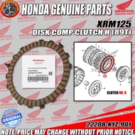 XRM125 DISK COMP CLUTCH H (89T) (HPI: 22208-KYZ-901)