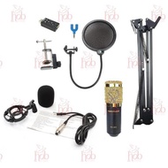 Taffstudio Microphone BM 800 Microphone Bm800 & Stand Arm + Pop Filter