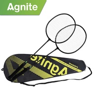 Deli Agnite 26Lbs lron Alloy Split Badminton Racket 115g 2PCS/Pair