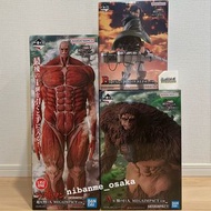 實體店預訂 <日版> 日本現貨直送 一番賞 進擊的巨人 ～野獸巨人我來解決～ 野獸巨人 獸之巨人 45cm 超大型巨人 里維 兵長 A賞 B賞 C賞 D賞 E賞 F賞 Last賞 尾賞 一番くじ 進撃