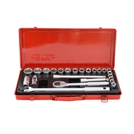 SOLEX บล็อคชุด NO.6018-24 MM. พร้อมด้ามขัน