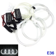 CCFL White Light with Lens Angel Eye Aperture LED Suitable for E36 Headlight Aperture Car Modificati
