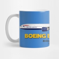 Boeing B777 300ER Coffee Mug British Airways Boeing B777 300ER British Airways Coffee Mug