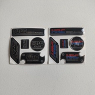HRC FI Embossed Sticker HRC Air Filter 1 Set
