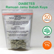 DIABETES 50 Kapsul Ramuan Jamu Babah Kuya Herbal Penurun Gula darah Kencing Manis