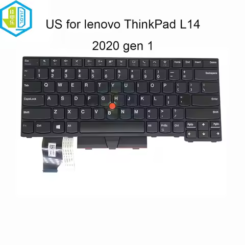 US IT SP TR Turkish Trackpoint Keyboard For Lenovo ThinkPad L14 Gen 1 L14 Gen2 2020 frame Keyboards 