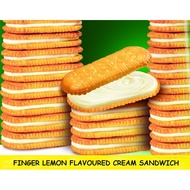 Biskut Finger Cream / Biskut Krim Lemon / Julie / Biskut timbang