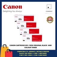 CANON CARTRIDGE 055 / 055H ORIGINAL BLACK  AND COLOUR TONER FOR LBP664CX / MF746CX PRINTER