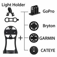 RideMax Bike Cycling Computer Garmin Mount Holder for Bryton Cateye GoPro Light Aluminium Alloy Stem Extension